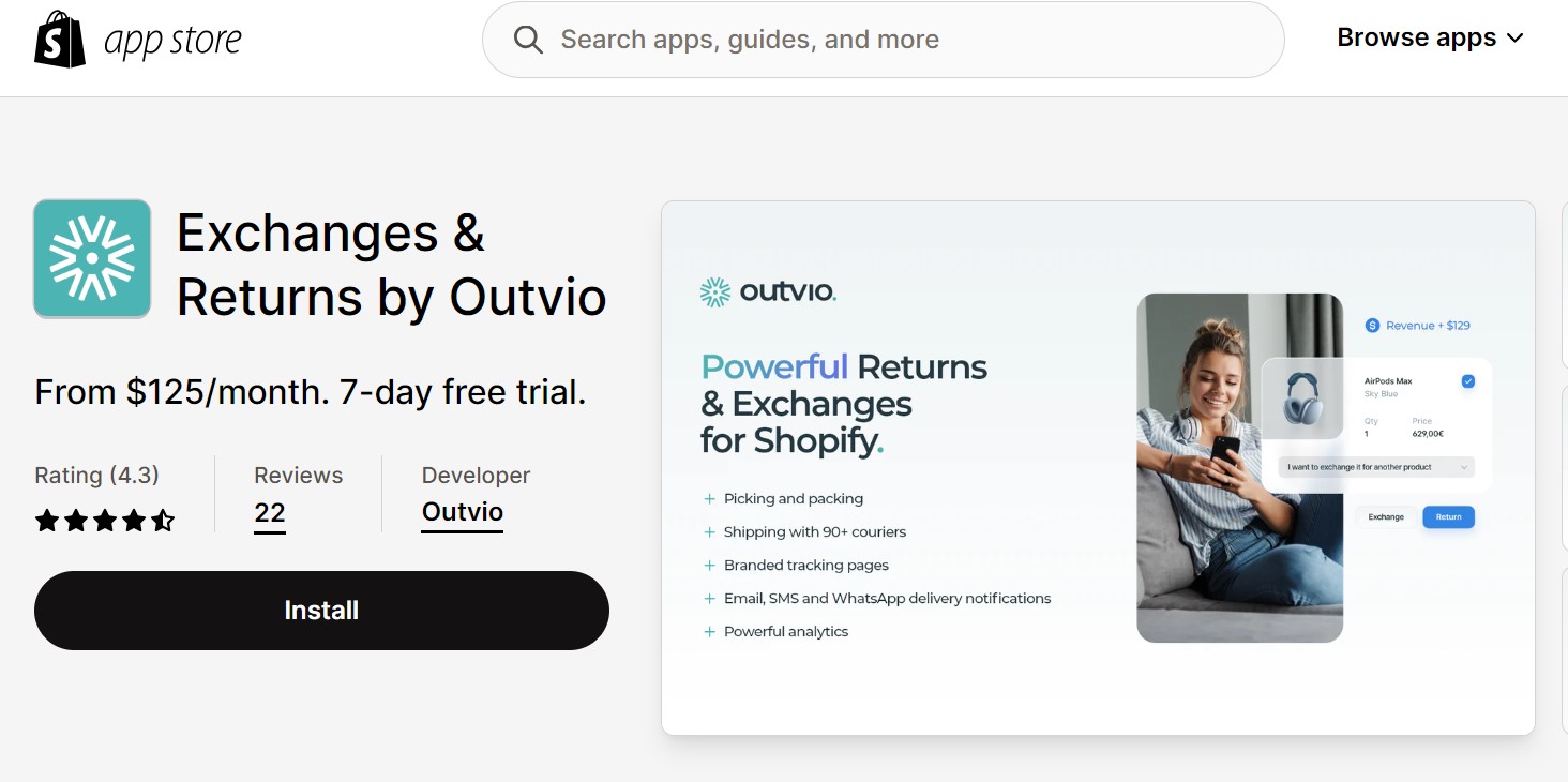 exchanges & returns by outvio